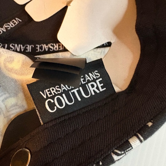 Versace Jeans Couture Cotton Barocco Print Baseball Cap/Hat   EUC - Picture 15 of 16